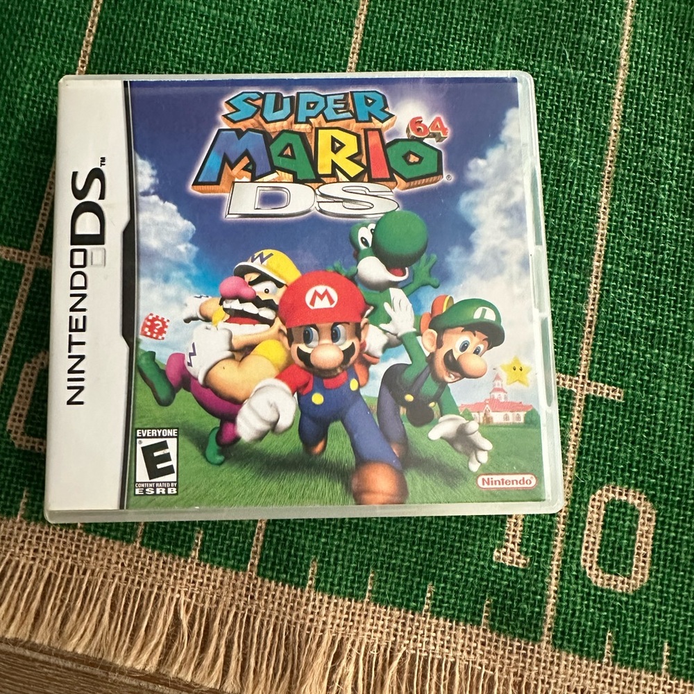 Nintendo Super Mario 64 Nintendo DS Case and Manual Only - NO GAME